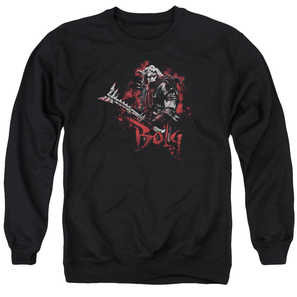 Hobbit Movie Trilogy, The Bolg - Men's Crewneck Sweatshirt Men's Crewneck Sweatshirt The Hobbit   