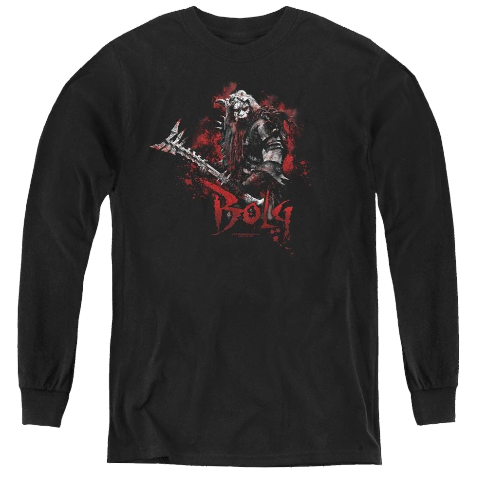 Hobbit Movie Trilogy, The Bolg - Youth Long Sleeve T-Shirt Youth Long Sleeve T-Shirt The Hobbit   
