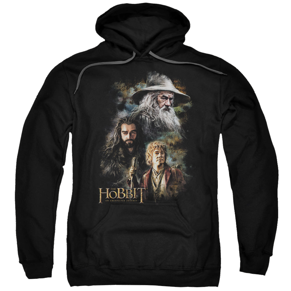 Hobbit Movie Trilogy, The Painting - Pullover Hoodie Pullover Hoodie The Hobbit   