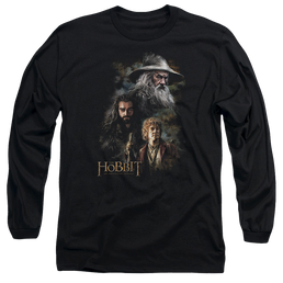 Hobbit Movie Trilogy, The Painting - Men's Long Sleeve T-Shirt Men's Long Sleeve T-Shirt The Hobbit   