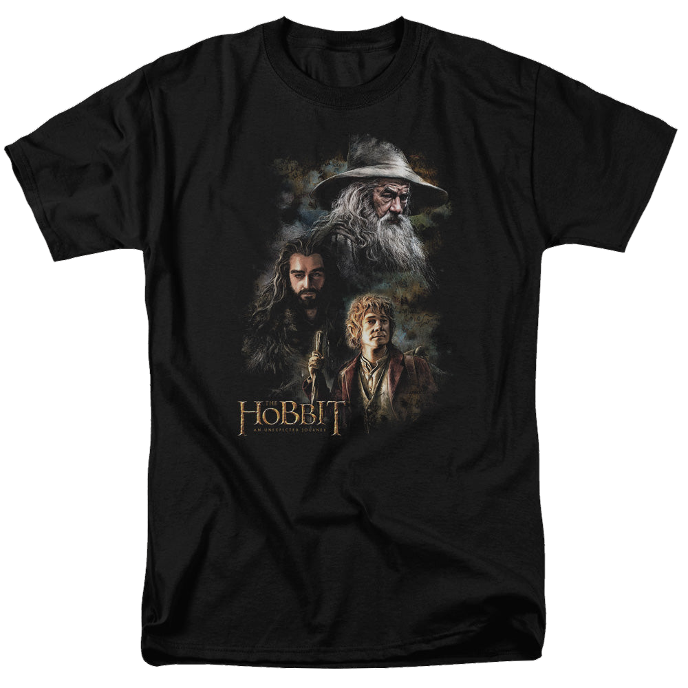 Hobbit Movie Trilogy, The Painting - Men's Regular Fit T-Shirt Men's Regular Fit T-Shirt The Hobbit   