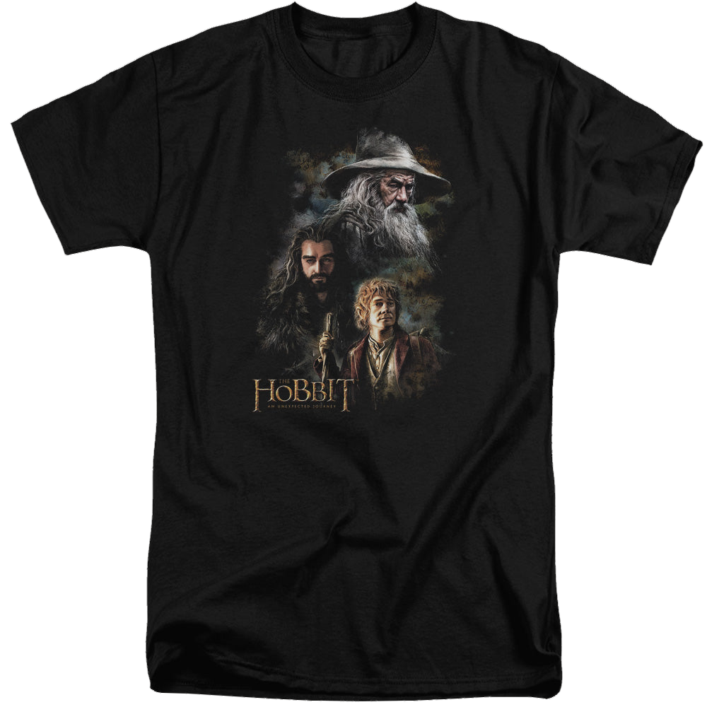 Hobbit Movie Trilogy, The Painting - Men's Tall Fit T-Shirt Men's Tall Fit T-Shirt The Hobbit   