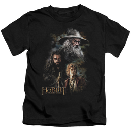 Hobbit Movie Trilogy, The Painting - Kid's T-Shirt Kid's T-Shirt (Ages 4-7) The Hobbit   