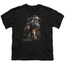 Hobbit Movie Trilogy, The Painting - Youth T-Shirt Youth T-Shirt (Ages 8-12) The Hobbit   