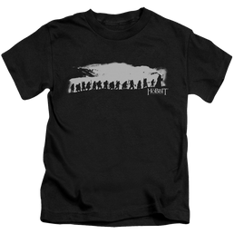 Hobbit Movie Trilogy, The The Company - Kid's T-Shirt Kid's T-Shirt (Ages 4-7) The Hobbit   