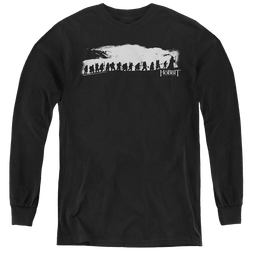 Hobbit Movie Trilogy, The The Company - Youth Long Sleeve T-Shirt Youth Long Sleeve T-Shirt The Hobbit   
