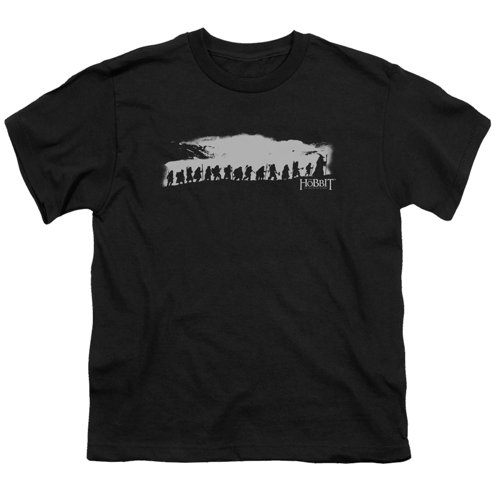 Hobbit Movie Trilogy, The The Company - Youth T-Shirt Youth T-Shirt (Ages 8-12) The Hobbit   