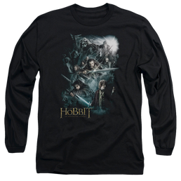 Hobbit Movie Trilogy, The Epic Adventure - Men's Long Sleeve T-Shirt Men's Long Sleeve T-Shirt The Hobbit   