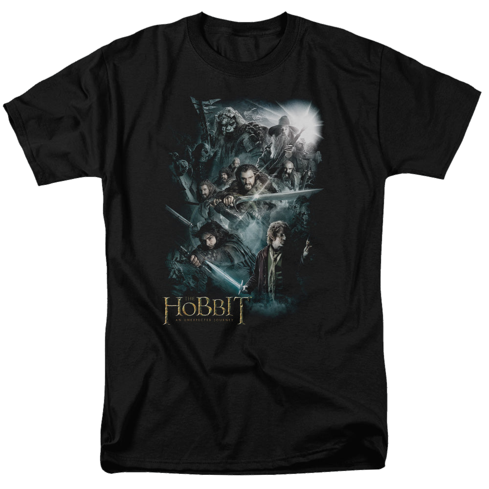 Hobbit Movie Trilogy, The Epic Adventure - Men's Regular Fit T-Shirt Men's Regular Fit T-Shirt The Hobbit   