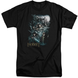 Hobbit Movie Trilogy, The Epic Adventure - Men's Tall Fit T-Shirt Men's Tall Fit T-Shirt The Hobbit   