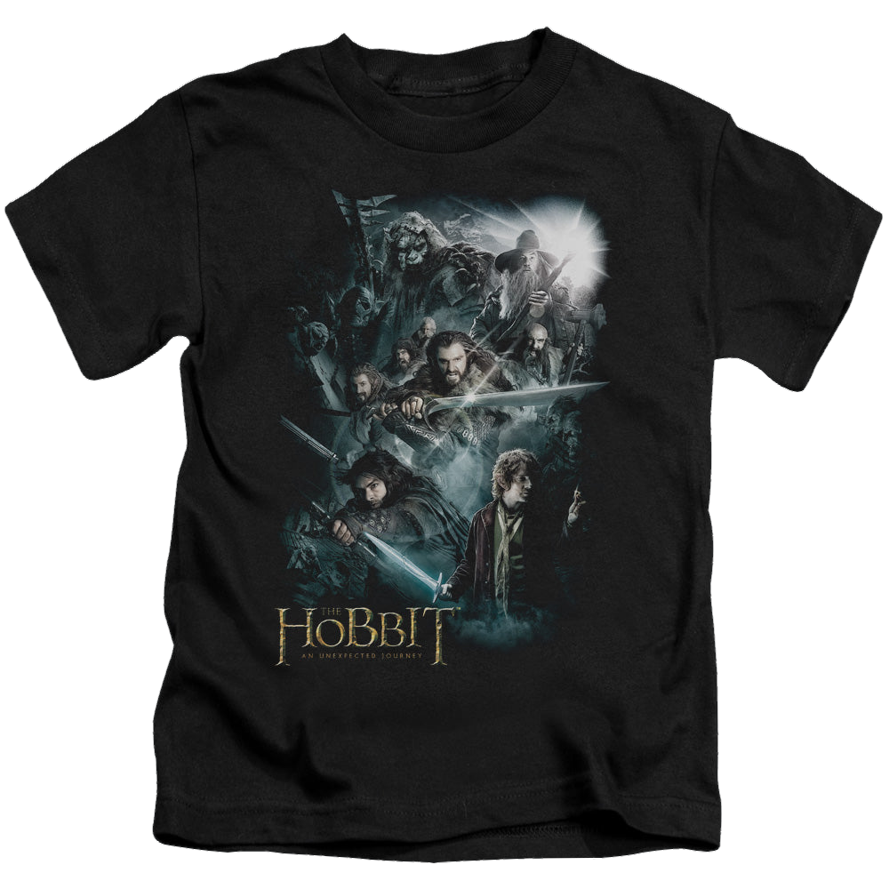 Hobbit Movie Trilogy, The Epic Adventure - Kid's T-Shirt Kid's T-Shirt (Ages 4-7) The Hobbit   