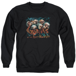 Hobbit Movie Trilogy, The Misty Goblins - Men's Crewneck Sweatshirt Men's Crewneck Sweatshirt The Hobbit   