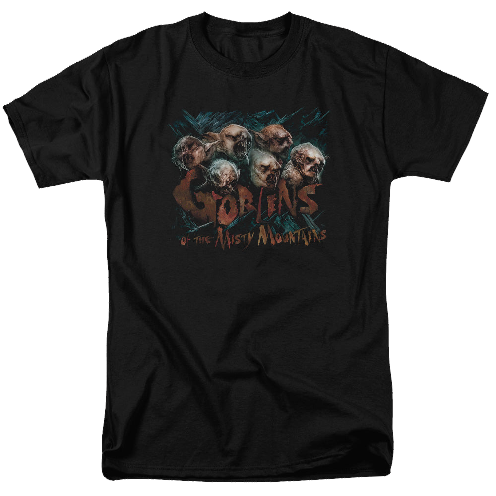 Hobbit Movie Trilogy, The Misty Goblins - Men's Regular Fit T-Shirt Men's Regular Fit T-Shirt The Hobbit   