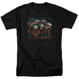 Hobbit Movie Trilogy, The Misty Goblins - Men's Regular Fit T-Shirt Men's Regular Fit T-Shirt The Hobbit   