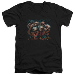 Hobbit Movie Trilogy, The Misty Goblins - Men's V-Neck T-Shirt Men's V-Neck T-Shirt The Hobbit   