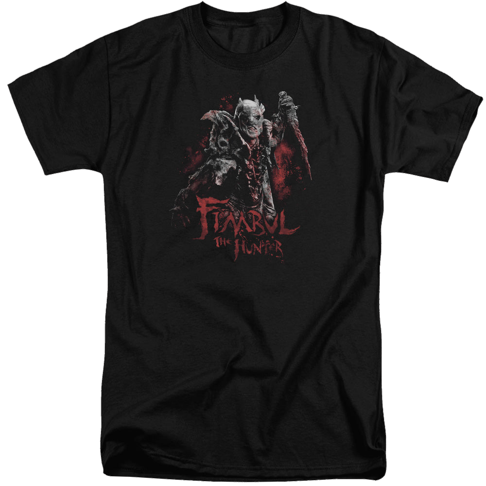 Hobbit Movie Trilogy, The Fimbul The Hunter - Men's Tall Fit T-Shirt Men's Tall Fit T-Shirt The Hobbit   