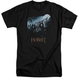 Hobbit Movie Trilogy, The A Journey - Men's Tall Fit T-Shirt Men's Tall Fit T-Shirt The Hobbit   