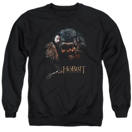 Hobbit Movie Trilogy, The Cauldron - Men's Crewneck Sweatshirt Men's Crewneck Sweatshirt The Hobbit   
