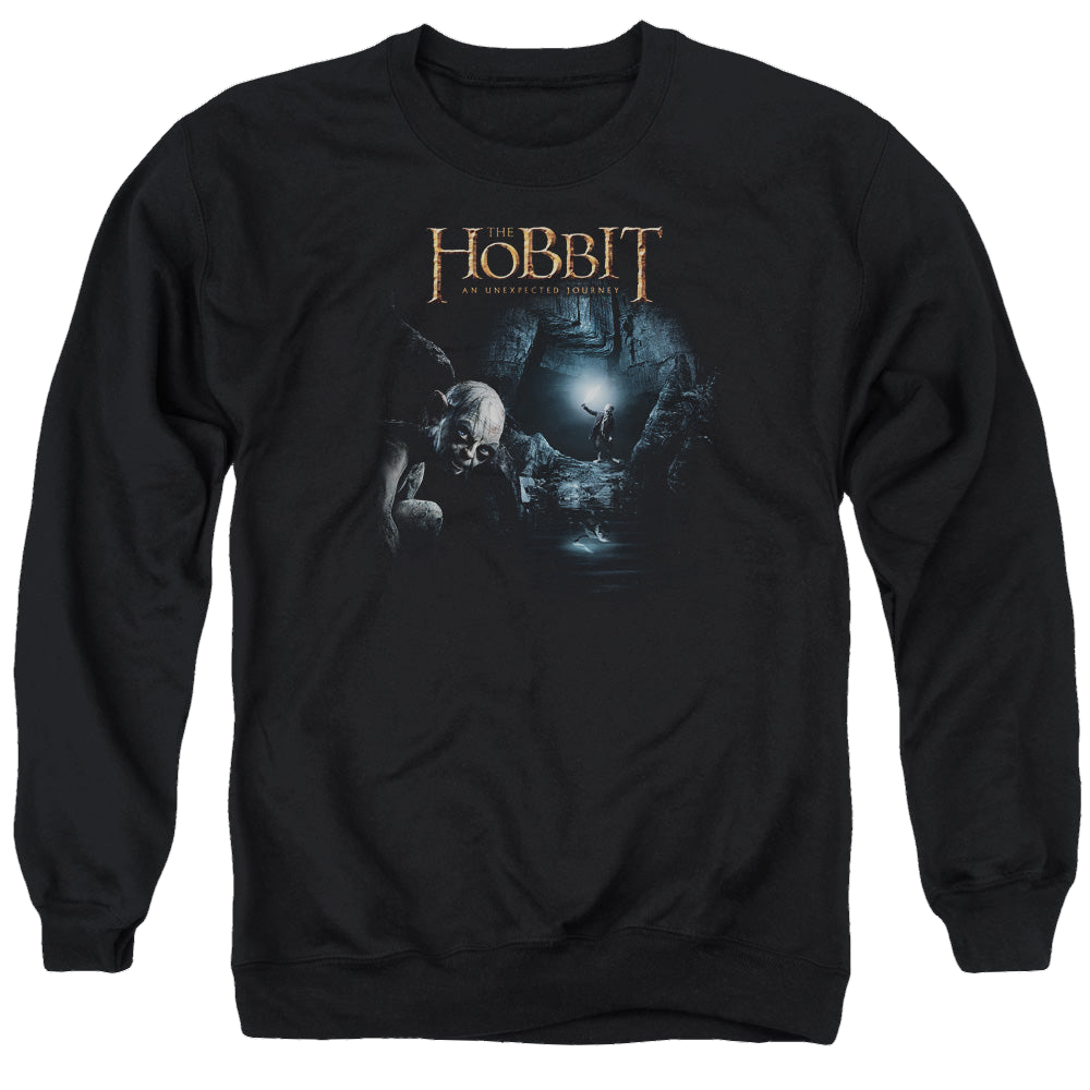 Hobbit Movie Trilogy, The Light - Men's Crewneck Sweatshirt Men's Crewneck Sweatshirt The Hobbit   