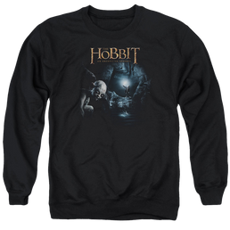 Hobbit Movie Trilogy, The Light - Men's Crewneck Sweatshirt Men's Crewneck Sweatshirt The Hobbit   