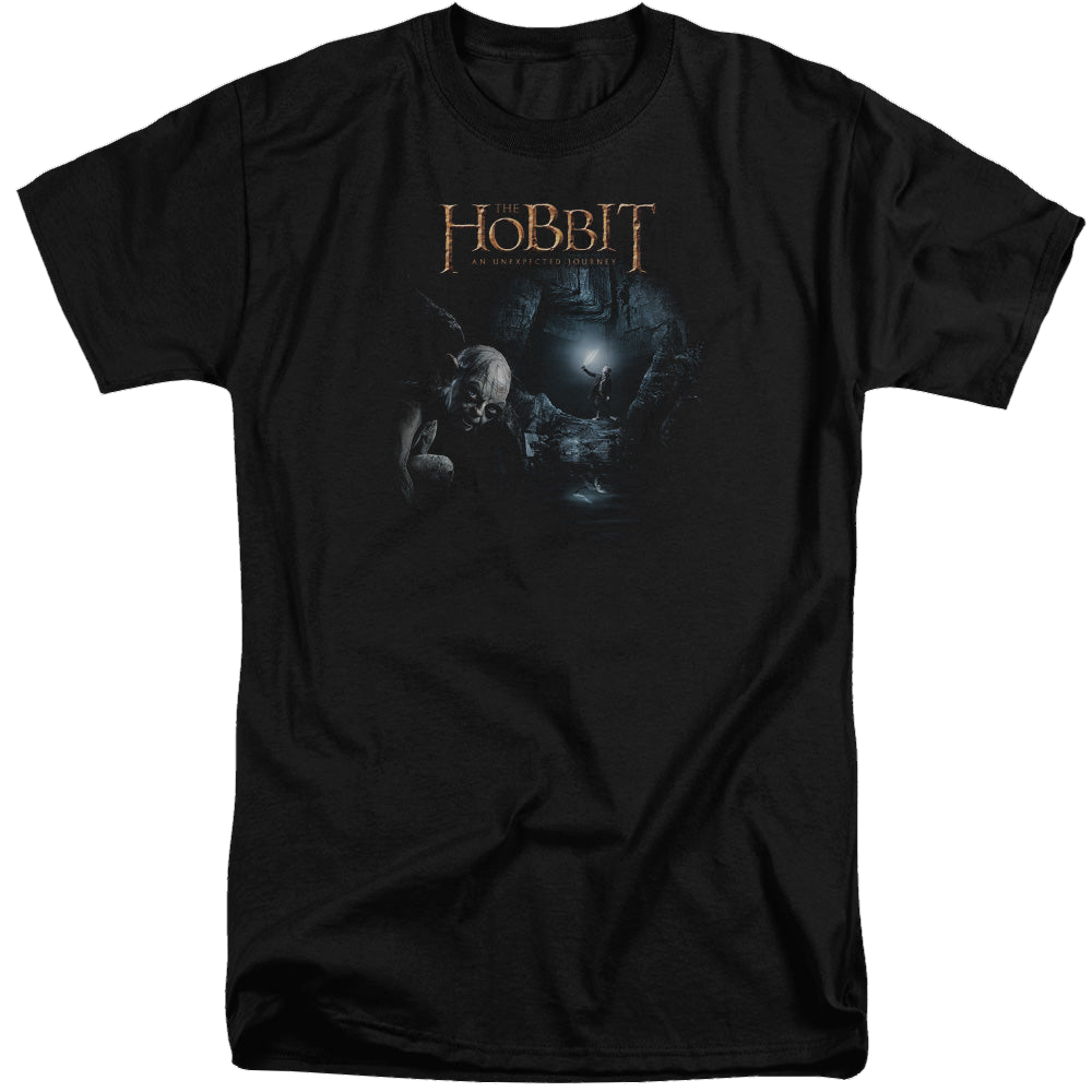 Hobbit Movie Trilogy, The Light - Men's Tall Fit T-Shirt Men's Tall Fit T-Shirt The Hobbit   