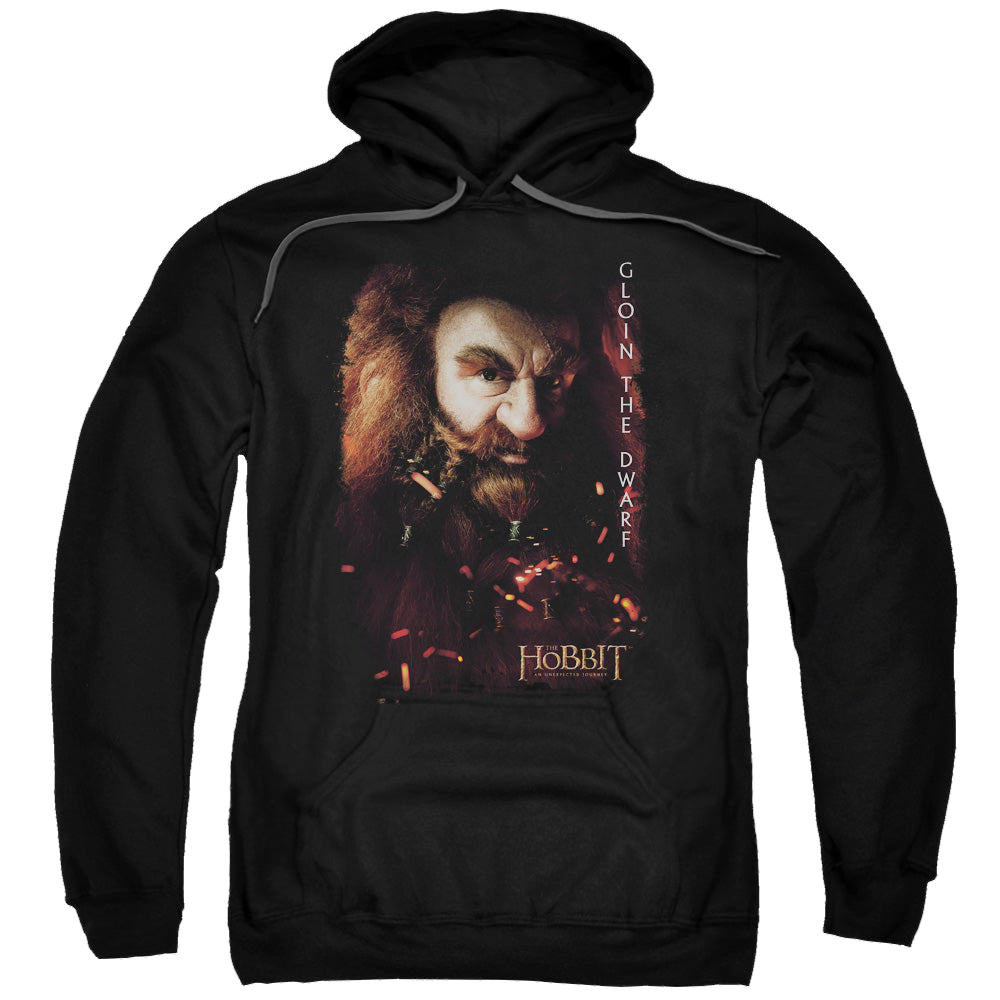 Hobbit Movie Trilogy, The Gloin Poster - Pullover Hoodie Pullover Hoodie The Hobbit   