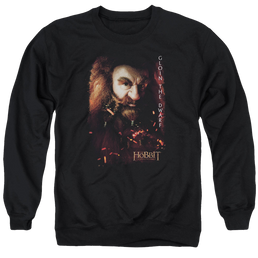 Hobbit Movie Trilogy, The Gloin Poster - Men's Crewneck Sweatshirt Men's Crewneck Sweatshirt The Hobbit   