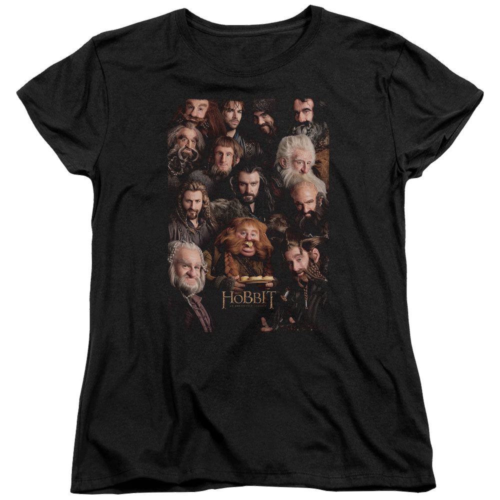 Hobbit Movie Trilogy, The Dwarves Poster - Women's T-Shirt Women's T-Shirt The Hobbit   