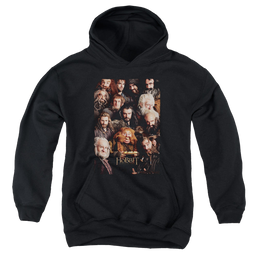 Hobbit Movie Trilogy, The Dwarves Poster - Youth Hoodie Youth Hoodie (Ages 8-12) The Hobbit   