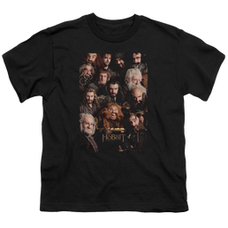 Hobbit Movie Trilogy, The Dwarves Poster - Youth T-Shirt Youth T-Shirt (Ages 8-12) The Hobbit   