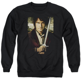 Hobbit Movie Trilogy, The Baggins Poster - Men's Crewneck Sweatshirt Men's Crewneck Sweatshirt The Hobbit   