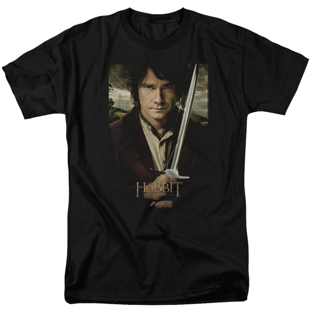 Hobbit Movie Trilogy, The Baggins Poster - Men's Regular Fit T-Shirt Men's Regular Fit T-Shirt The Hobbit   