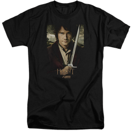 Hobbit Movie Trilogy, The Baggins Poster - Men's Tall Fit T-Shirt Men's Tall Fit T-Shirt The Hobbit   