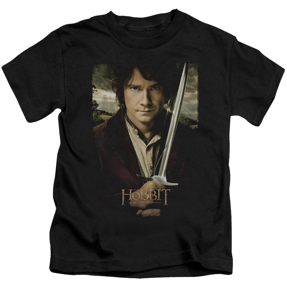 Hobbit Movie Trilogy, The Baggins Poster - Kid's T-Shirt Kid's T-Shirt (Ages 4-7) The Hobbit   