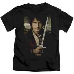 Hobbit Movie Trilogy, The Baggins Poster - Kid's T-Shirt Kid's T-Shirt (Ages 4-7) The Hobbit   