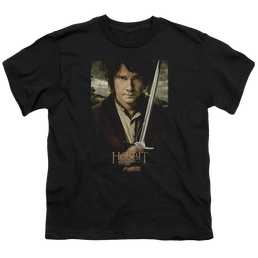 Hobbit Movie Trilogy, The Baggins Poster - Youth T-Shirt Youth T-Shirt (Ages 8-12) The Hobbit   