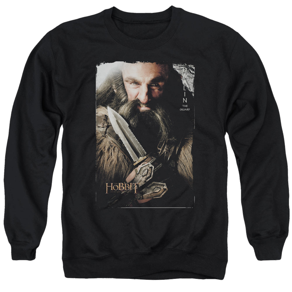 Hobbit Movie Trilogy, The Dwalin - Men's Crewneck Sweatshirt Men's Crewneck Sweatshirt The Hobbit   