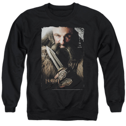 Hobbit Movie Trilogy, The Dwalin - Men's Crewneck Sweatshirt Men's Crewneck Sweatshirt The Hobbit   