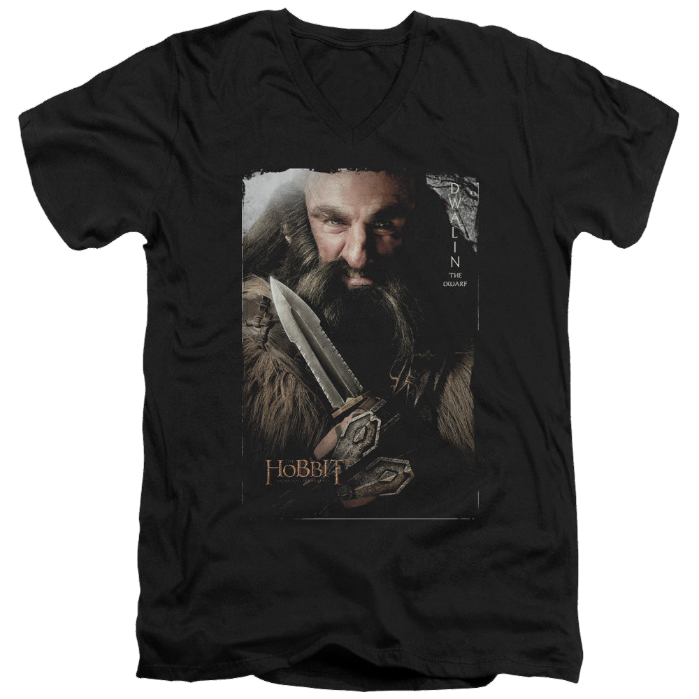 Hobbit Movie Trilogy, The Dwalin - Men's V-Neck T-Shirt Men's V-Neck T-Shirt The Hobbit   