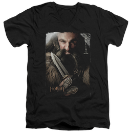 Hobbit Movie Trilogy, The Dwalin - Men's V-Neck T-Shirt Men's V-Neck T-Shirt The Hobbit   