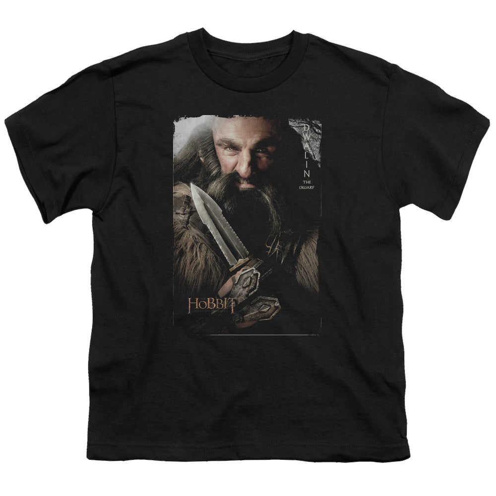 Hobbit Movie Trilogy, The Dwalin - Youth T-Shirt Youth T-Shirt (Ages 8-12) The Hobbit   