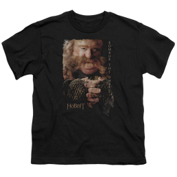 Hobbit Movie Trilogy, The Bombur - Youth T-Shirt Youth T-Shirt (Ages 8-12) The Hobbit   