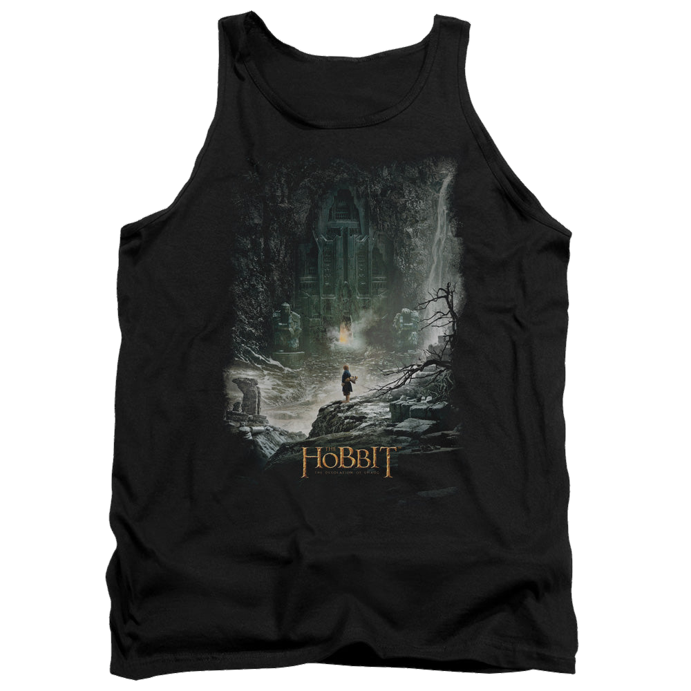 Hobbit Movie Trilogy, The At Smaugs Door - Men's Tank Top Men's Tank The Hobbit   