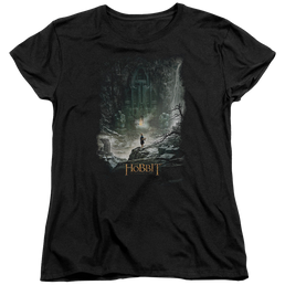 Hobbit Movie Trilogy, The At Smaugs Door - Women's T-Shirt Women's T-Shirt The Hobbit   
