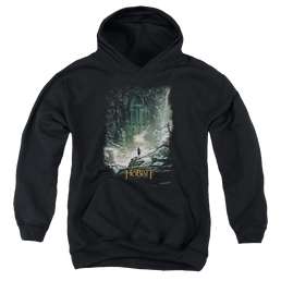 Hobbit Movie Trilogy, The At Smaugs Door - Youth Hoodie Youth Hoodie (Ages 8-12) The Hobbit   