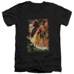 Hobbit Movie Trilogy, The Golden Chamber - Men's V-Neck T-Shirt Men's V-Neck T-Shirt The Hobbit   