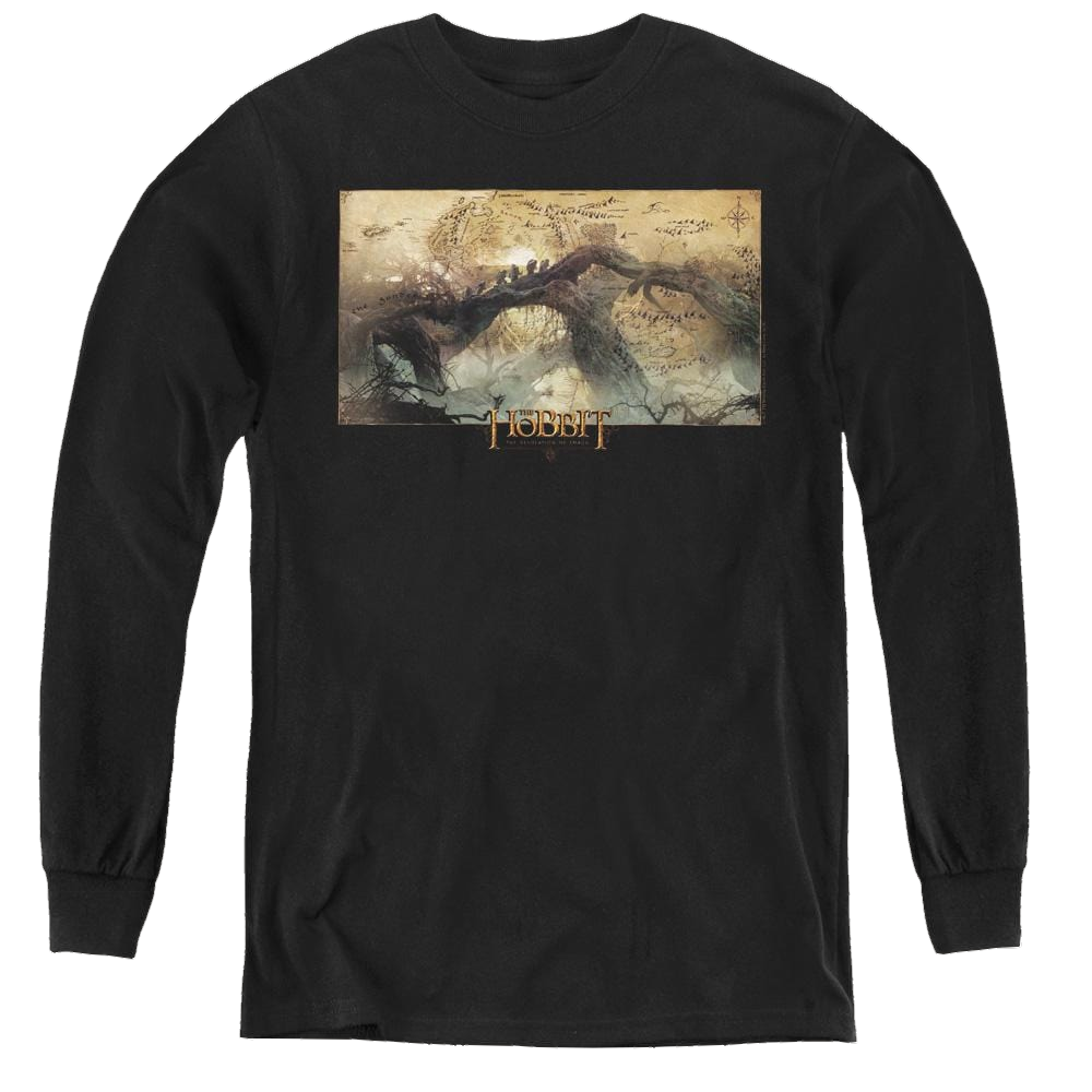 Hobbit Movie Trilogy, The Epic Journey - Youth Long Sleeve T-Shirt Youth Long Sleeve T-Shirt The Hobbit   