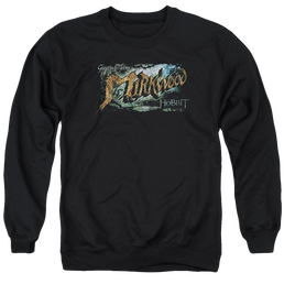 Hobbit Movie Trilogy, The Greetings From Mirkwood - Men's Crewneck Sweatshirt Men's Crewneck Sweatshirt The Hobbit   