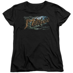Hobbit Movie Trilogy, The Greetings From Mirkwood - Women's T-Shirt Women's T-Shirt The Hobbit   