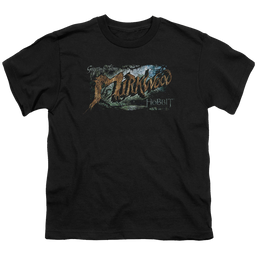 Hobbit Movie Trilogy, The Greetings From Mirkwood - Youth T-Shirt Youth T-Shirt (Ages 8-12) The Hobbit   